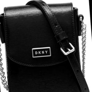 DKNY North South Leather Crossbody NWOT